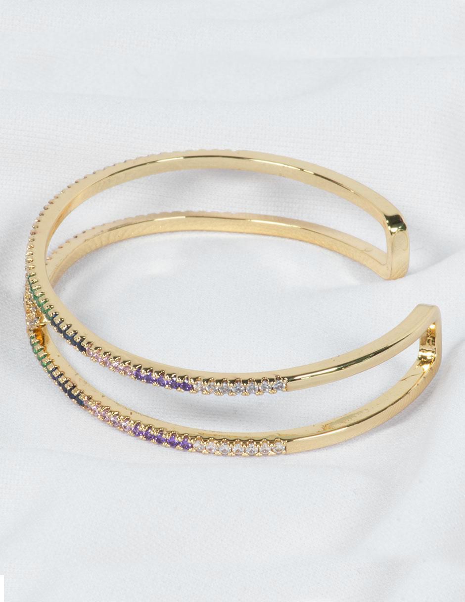 Brazalete de baño de oro 14 K Mena 3