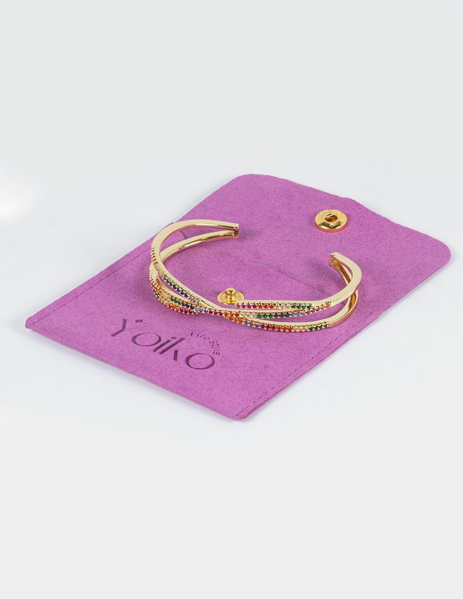 Brazalete de baño de oro 14 K Tere 5