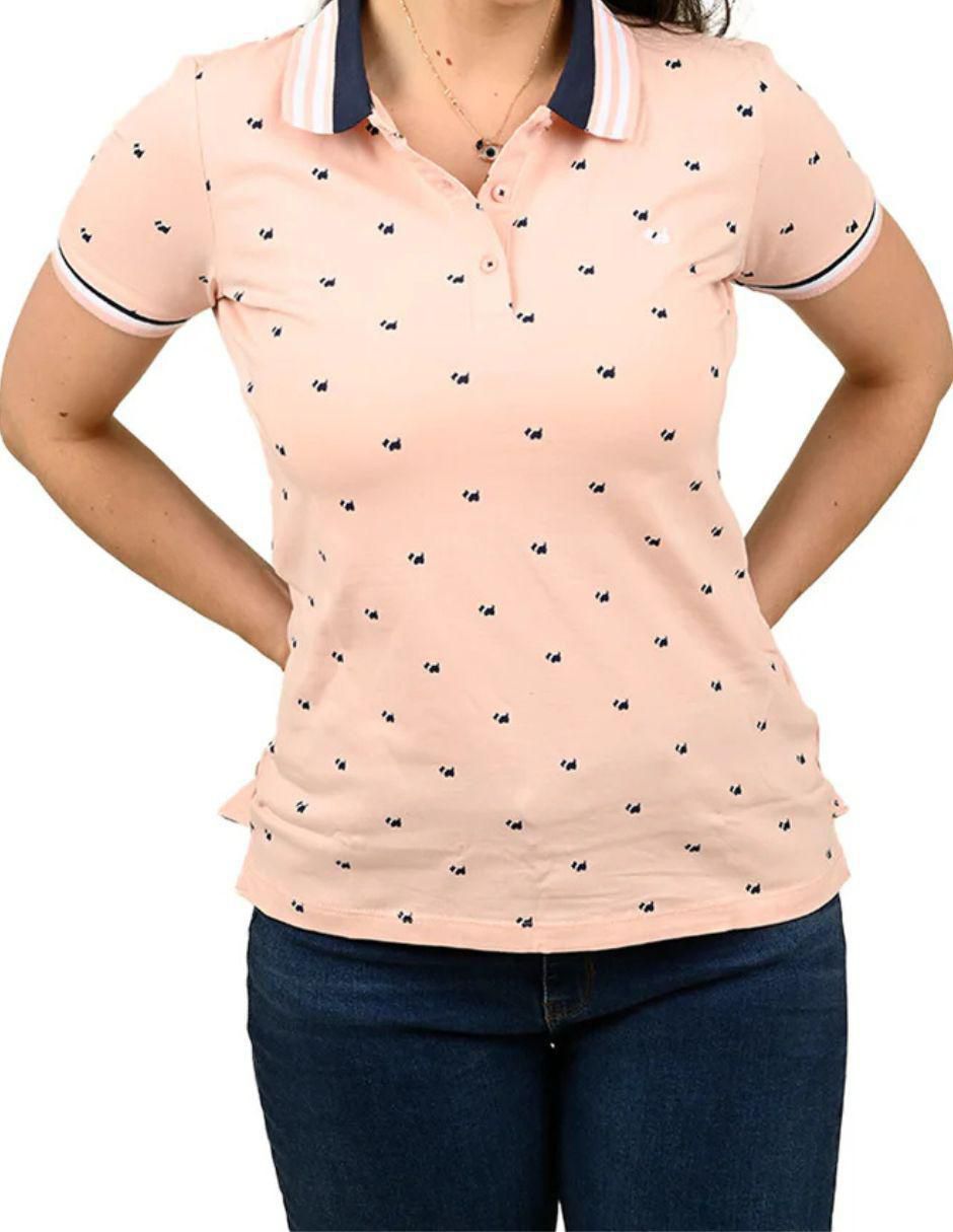 Playera tipo polo para mujer 2