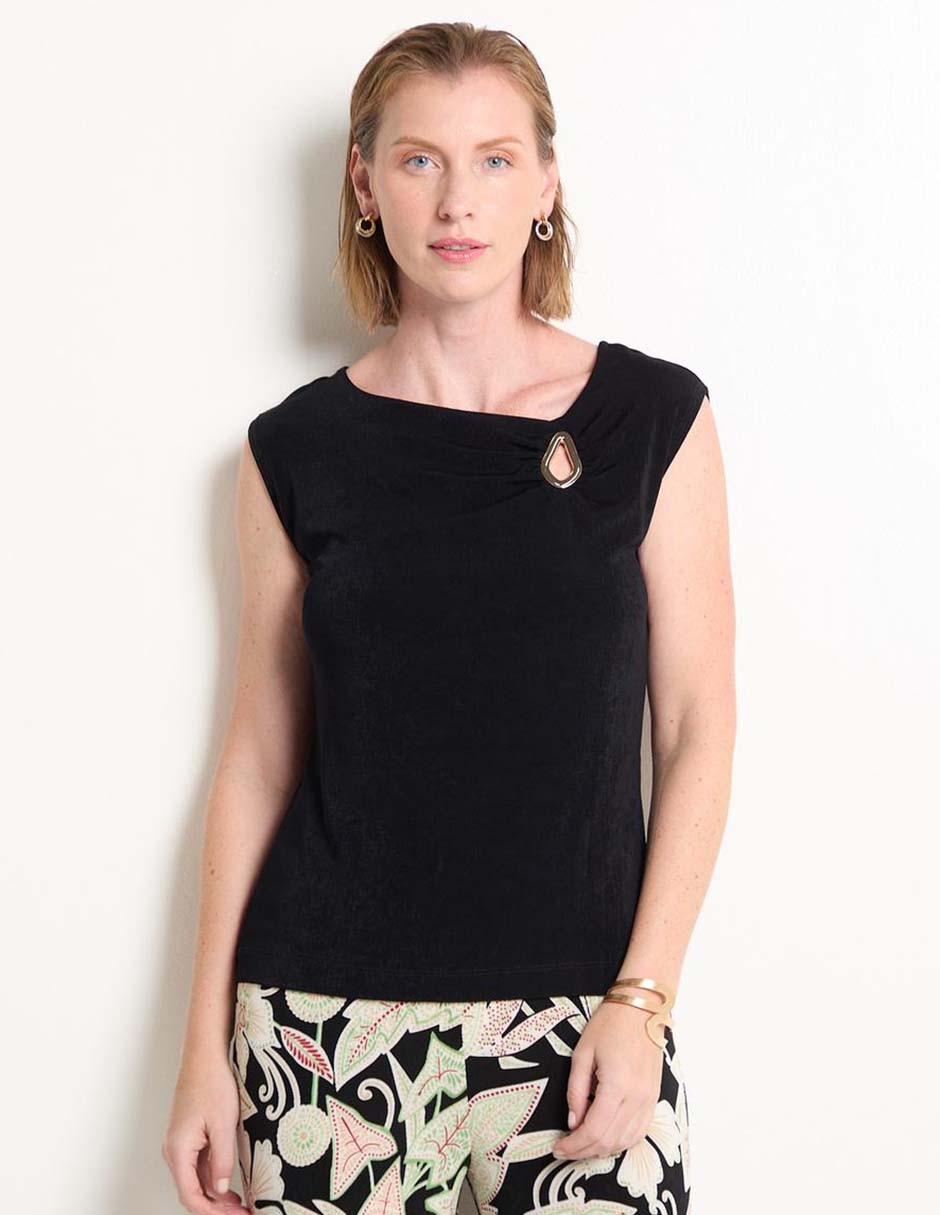 Blusa sin manga para mujer 1