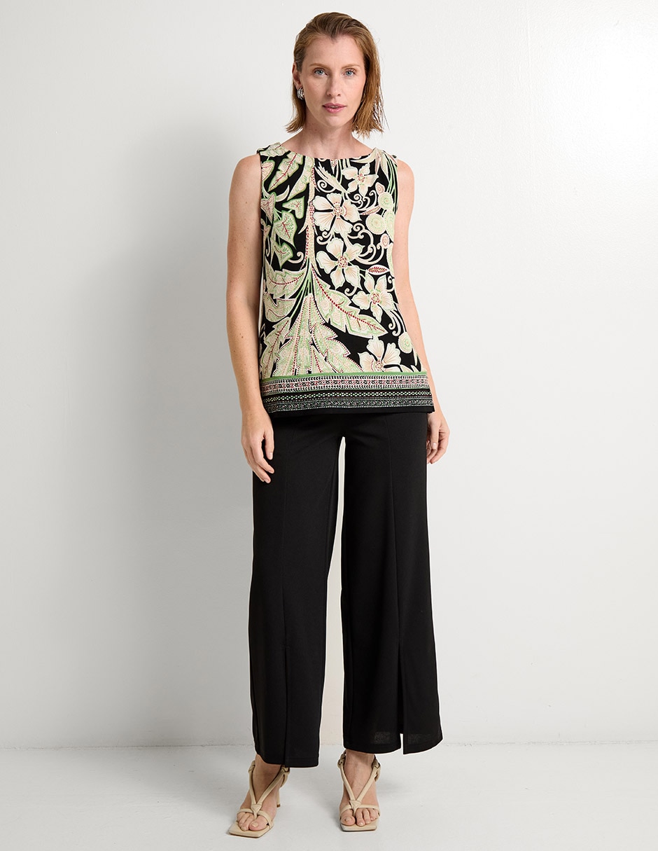 Blusa sin manga para mujer 3