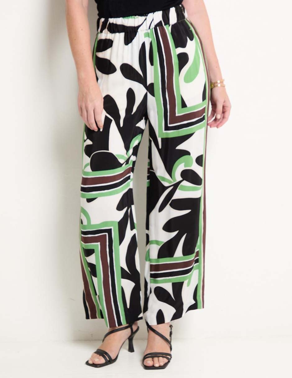 Pantalón relaxed amplio para mujer 1