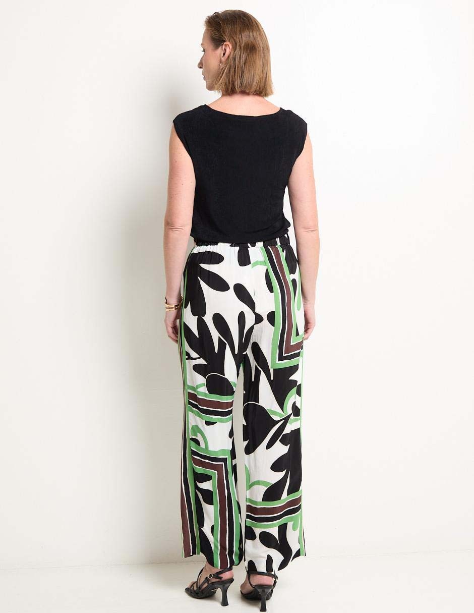 Pantalón relaxed amplio para mujer 2