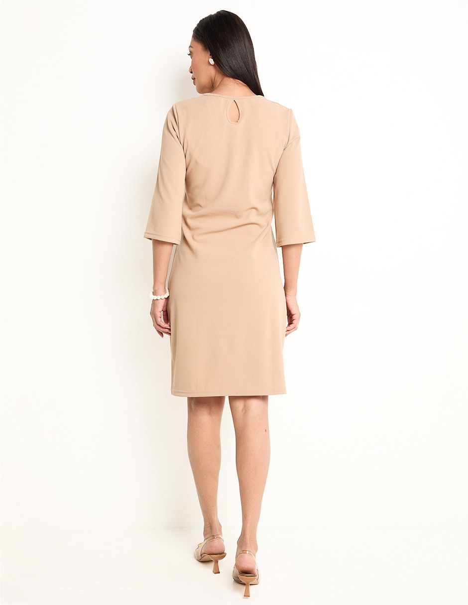 Vestido a la rodilla casual para mujer 2