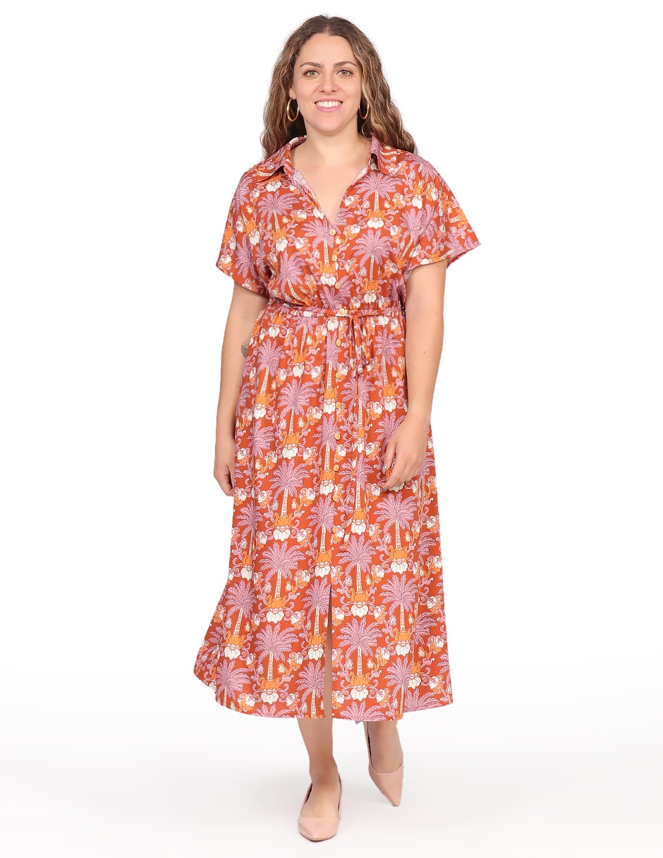 Vestido midi casual Careyes para mujer 1
