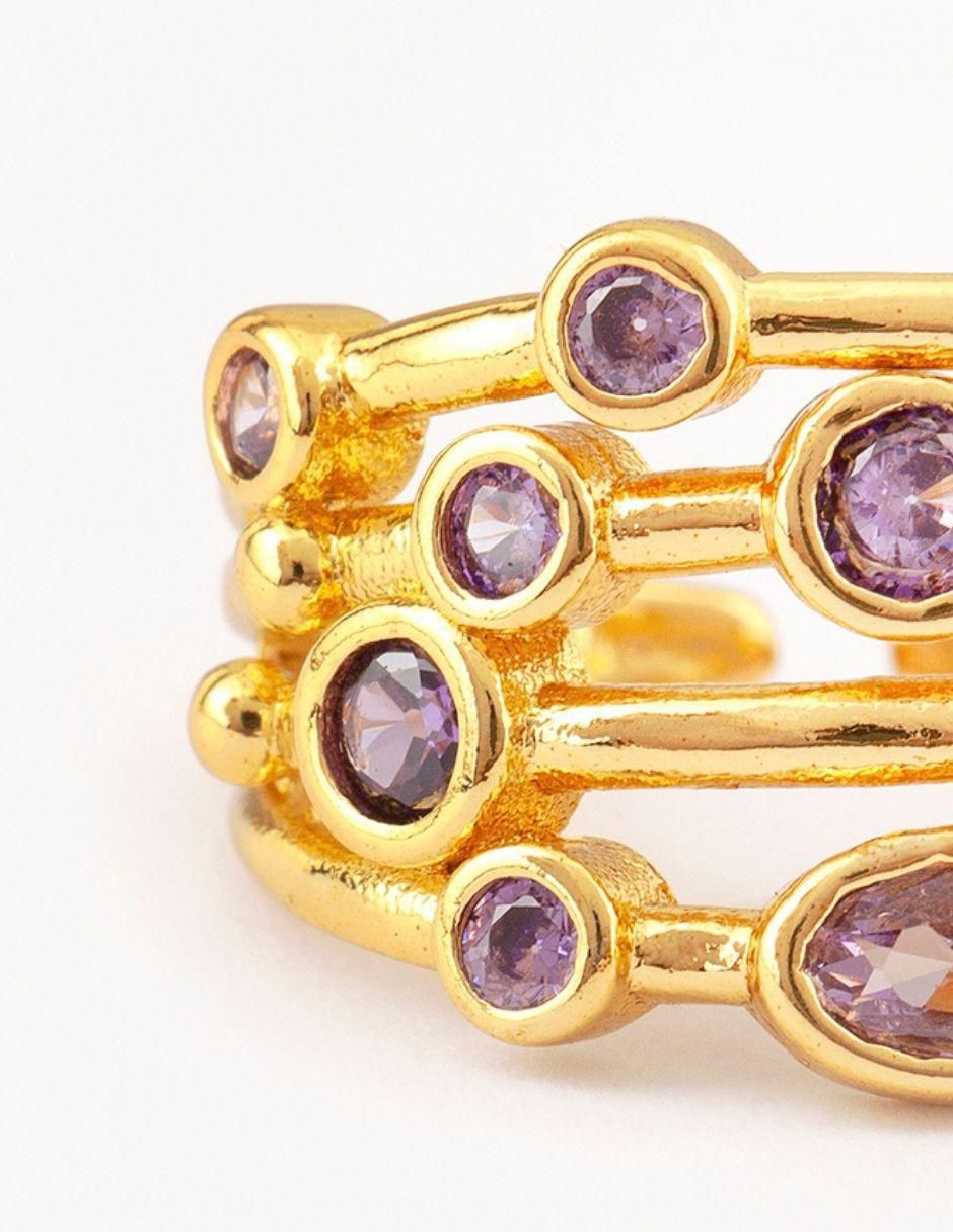 Anillo "de (si aplica)" irregular yoiko galaxy no aplica 14 k "de" aleación de metal zirconia