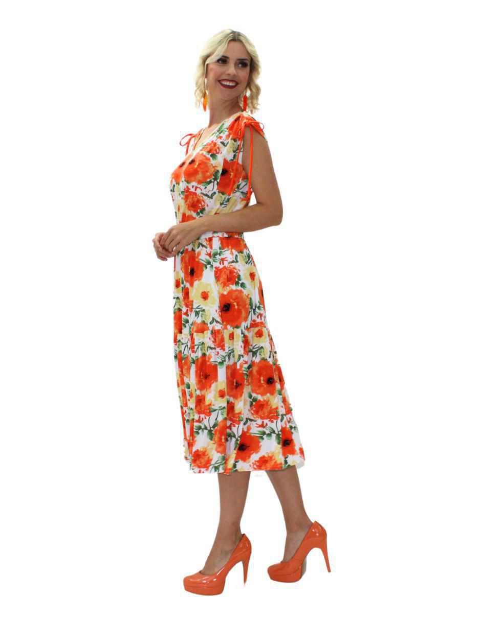 Vestido midi casual para mujer 2