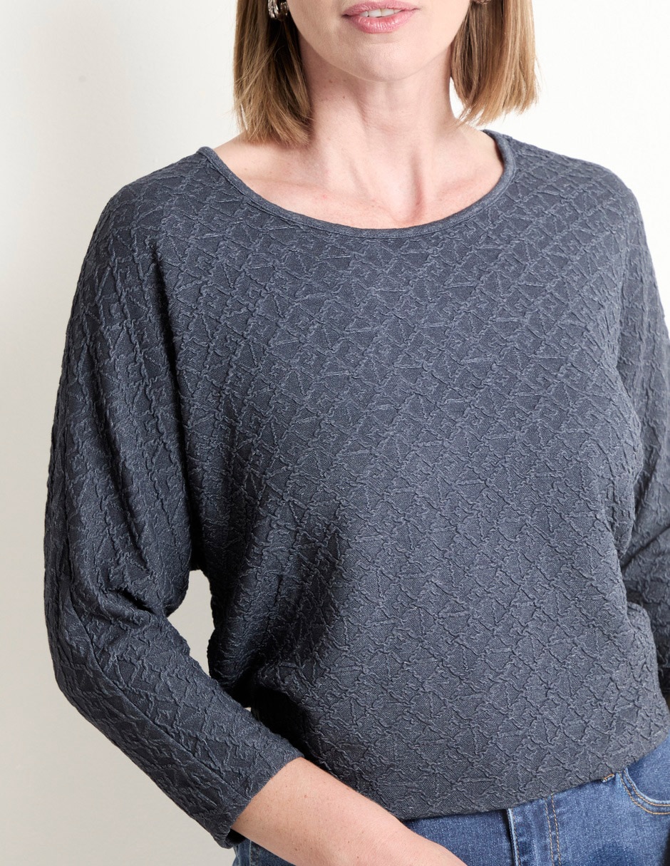 Blusa manga 3/4 para mujer 4