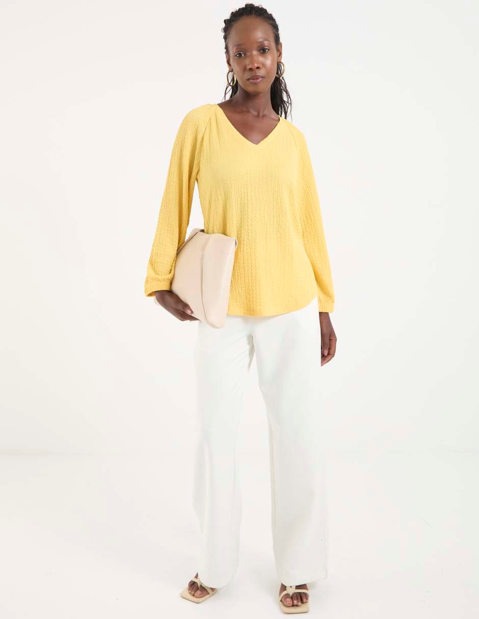 Blusa manga larga para mujer 3