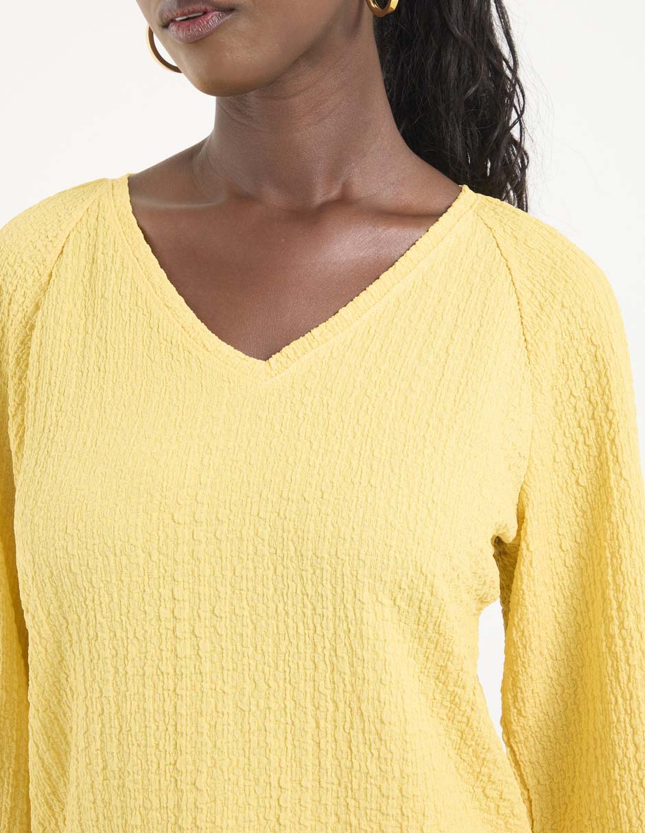 Blusa manga larga para mujer 4