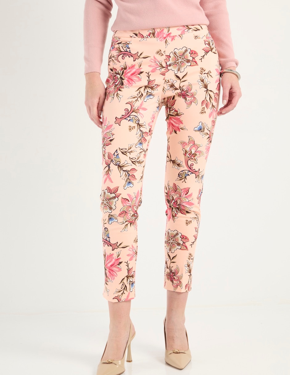 Pantalón capri slim para mujer Pantalón capri slim para mujer