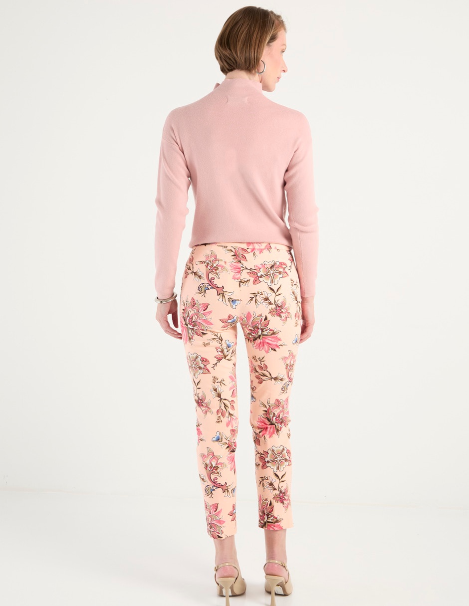 Pantalón capri slim para mujer 2