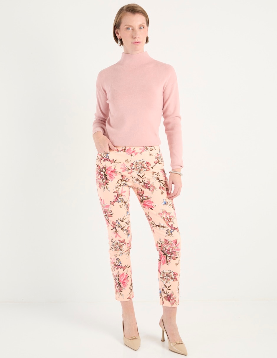 Pantalón capri slim para mujer 3
