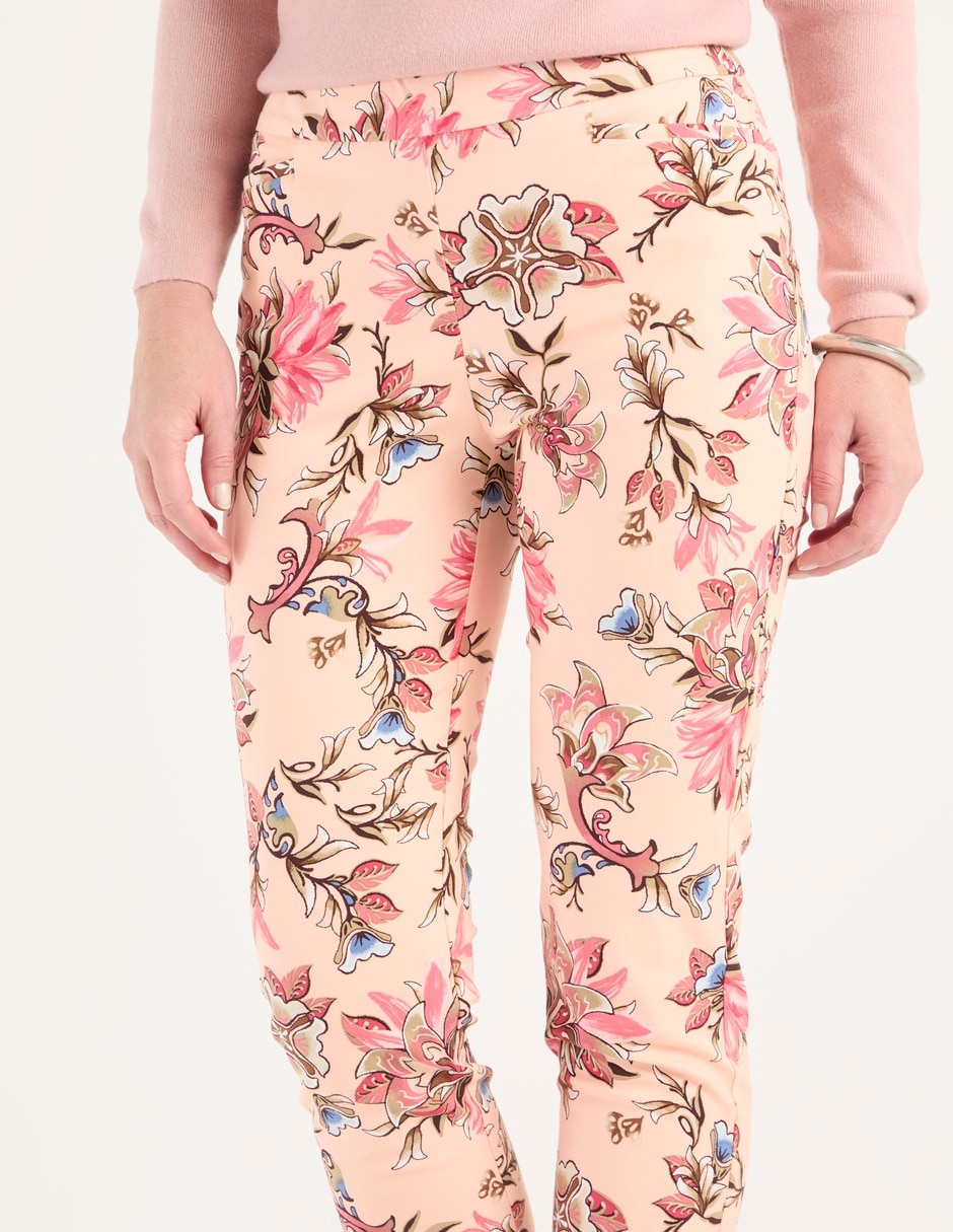 Pantalón capri slim para mujer 4