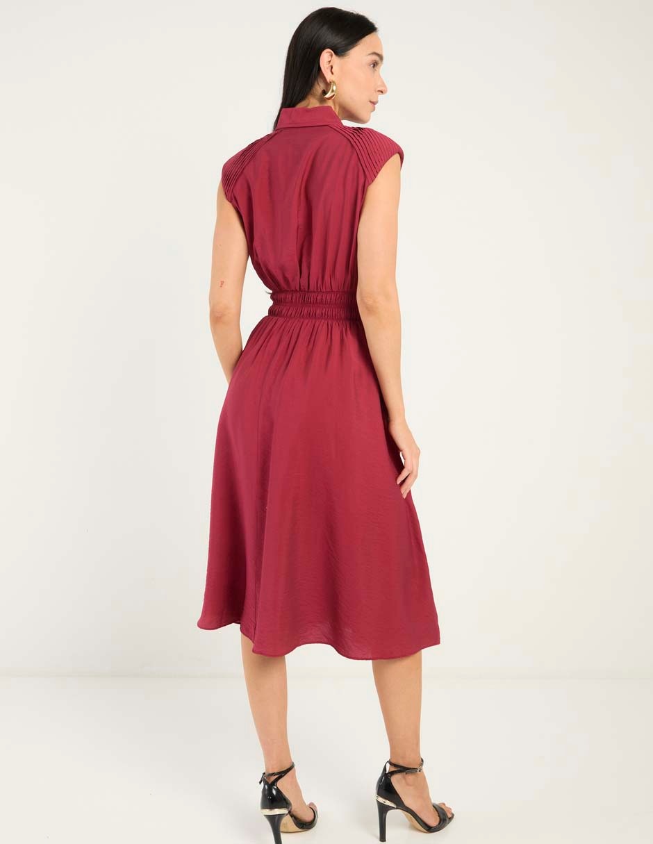 Vestido a la rodilla casual para mujer 2