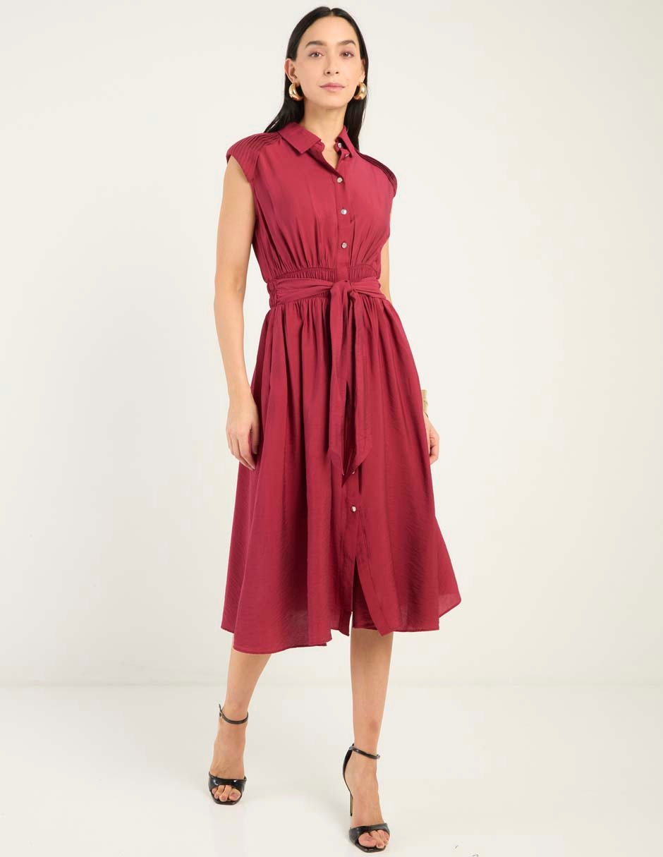 Vestido a la rodilla casual para mujer 3