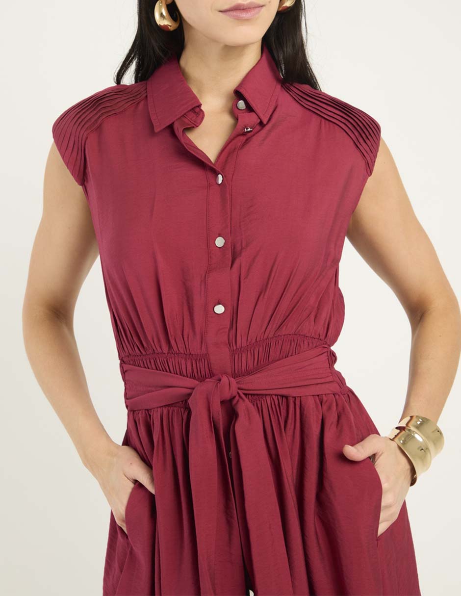 Vestido a la rodilla casual para mujer 4