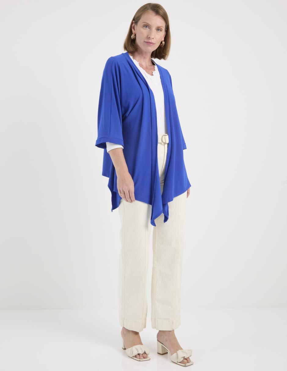 Blusa Chico's manga 3/4 para mujer