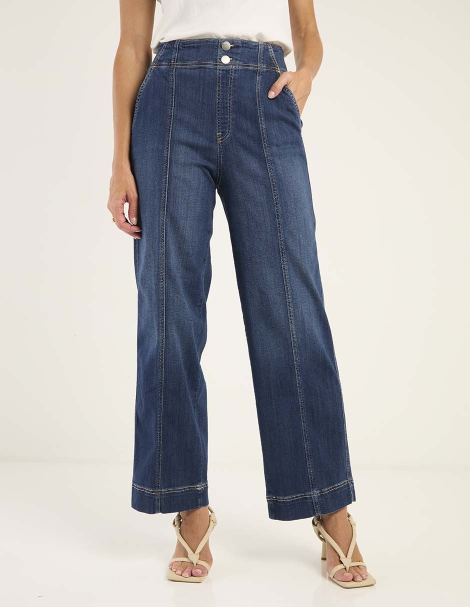 Jeans amplio para mujer