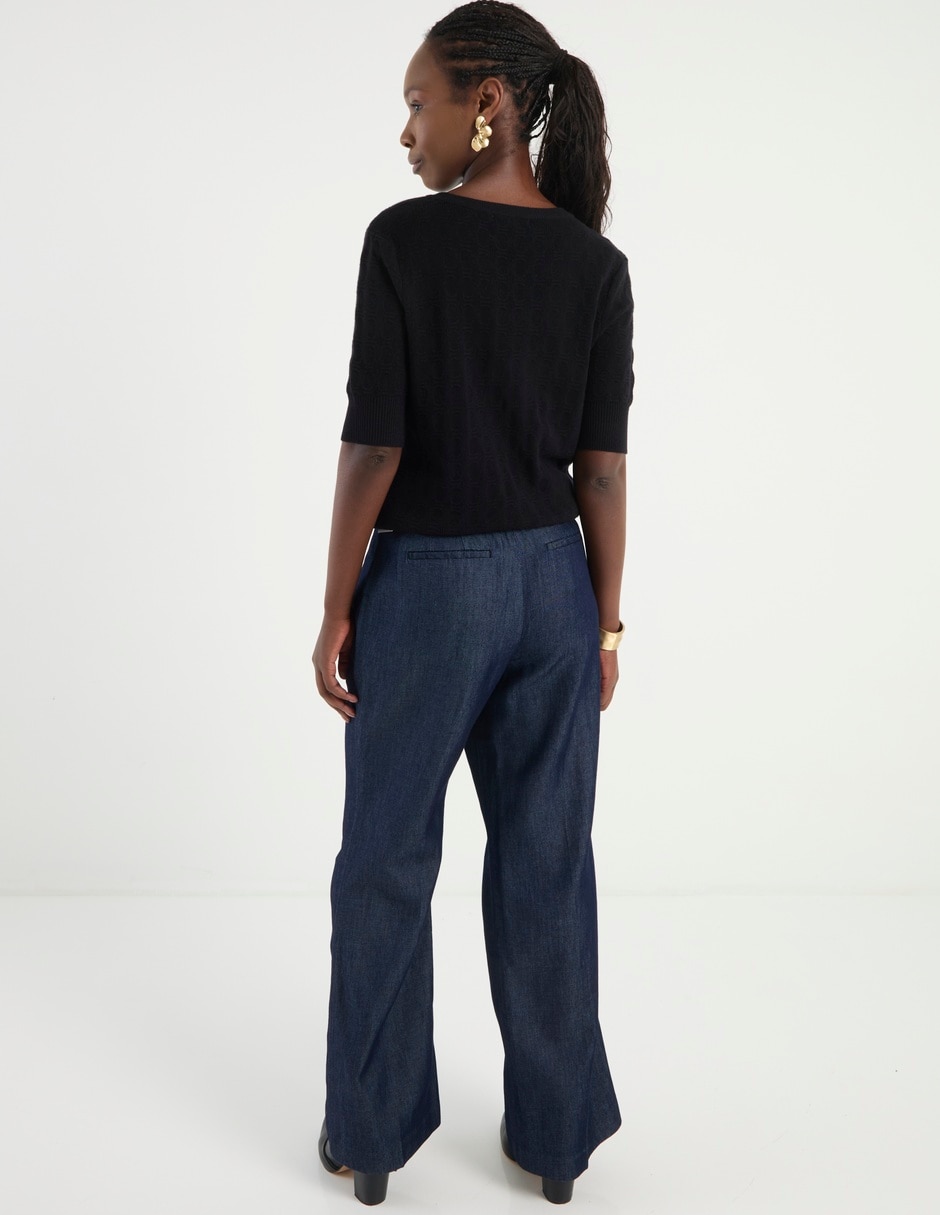 Pantalón relaxed amplio para mujer 2