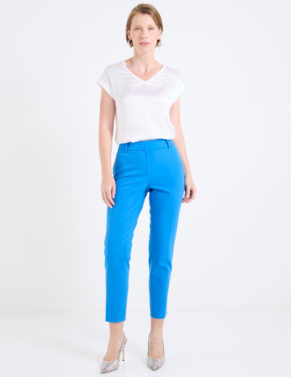 Pantalón capri straight para mujer 3