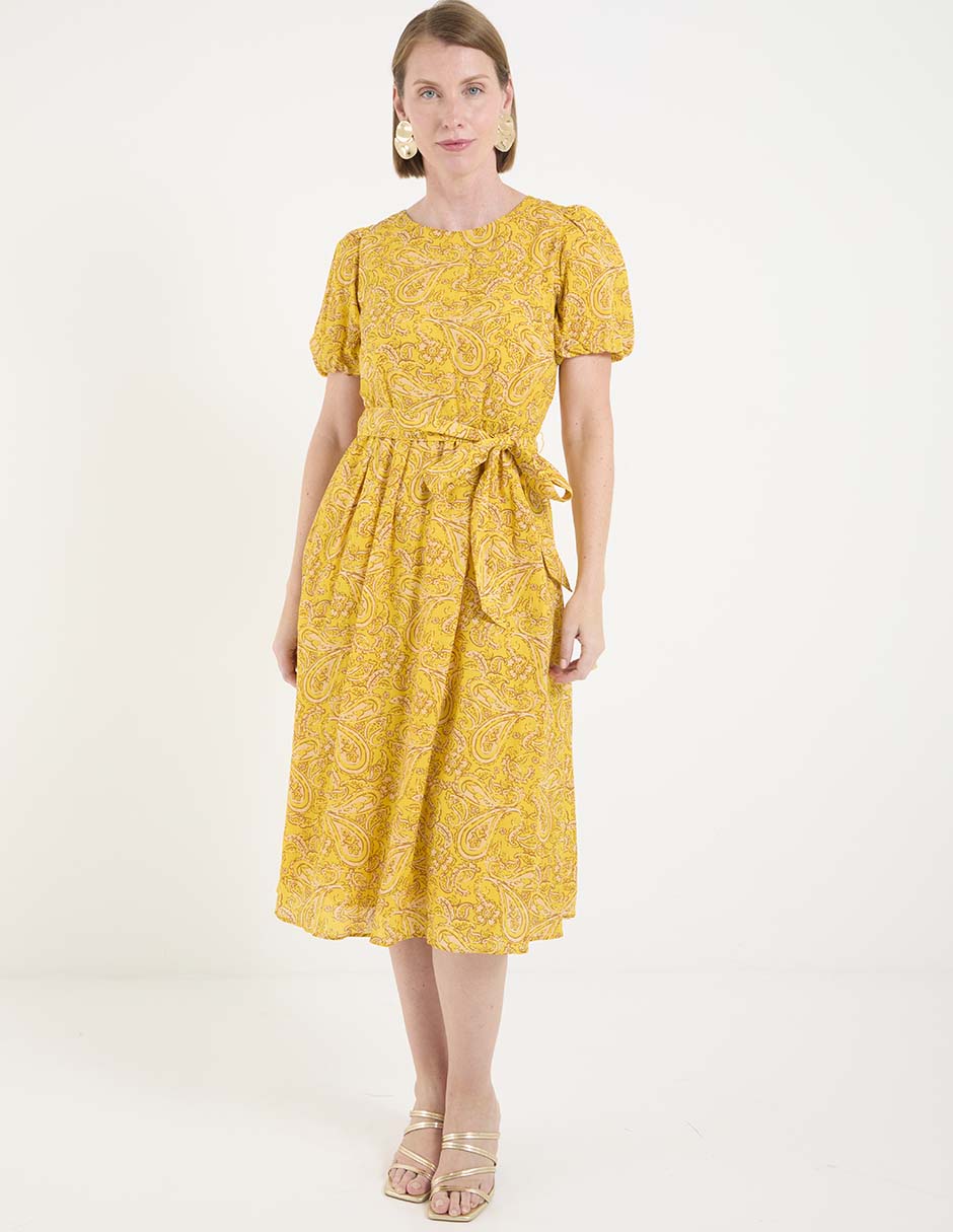 Vestido midi casual para mujer