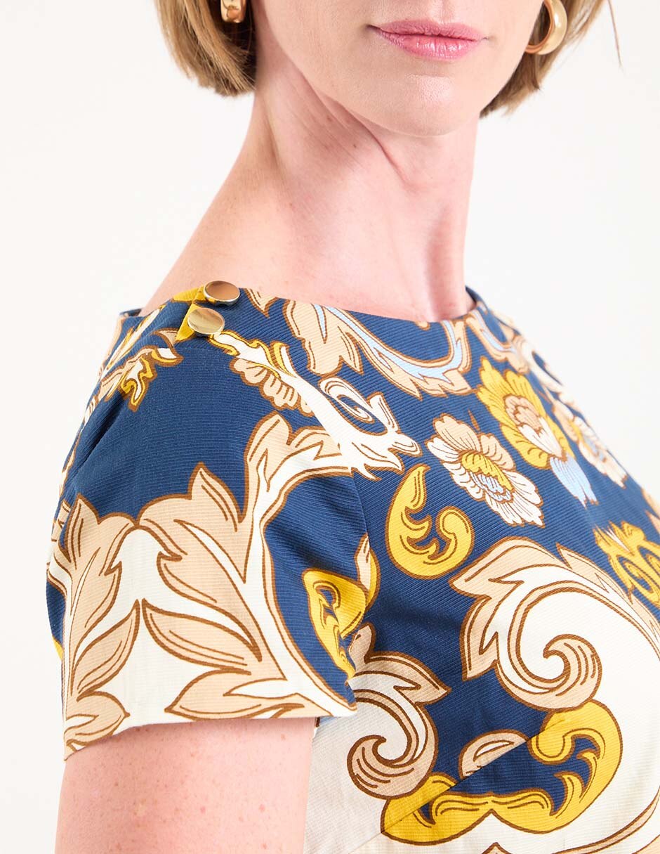Vestido 3/4 casual para mujer 4