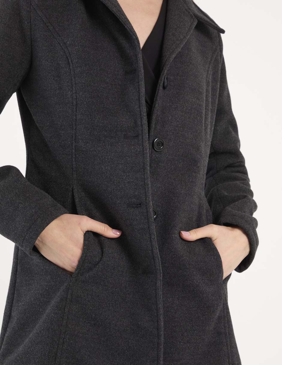 ABRIGO DANA 935701 AB, 30, GRIS OXFORD