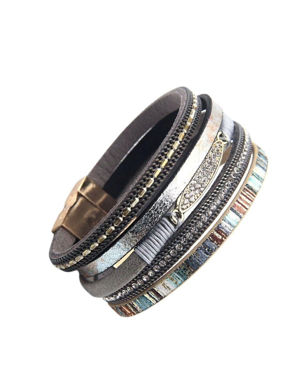 Brazalete Glam con acabado brillante 2