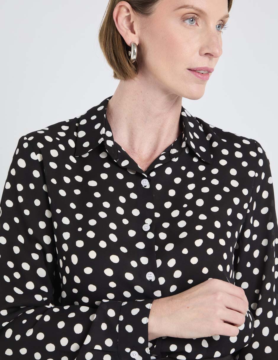 Blusa manga larga para mujer 4