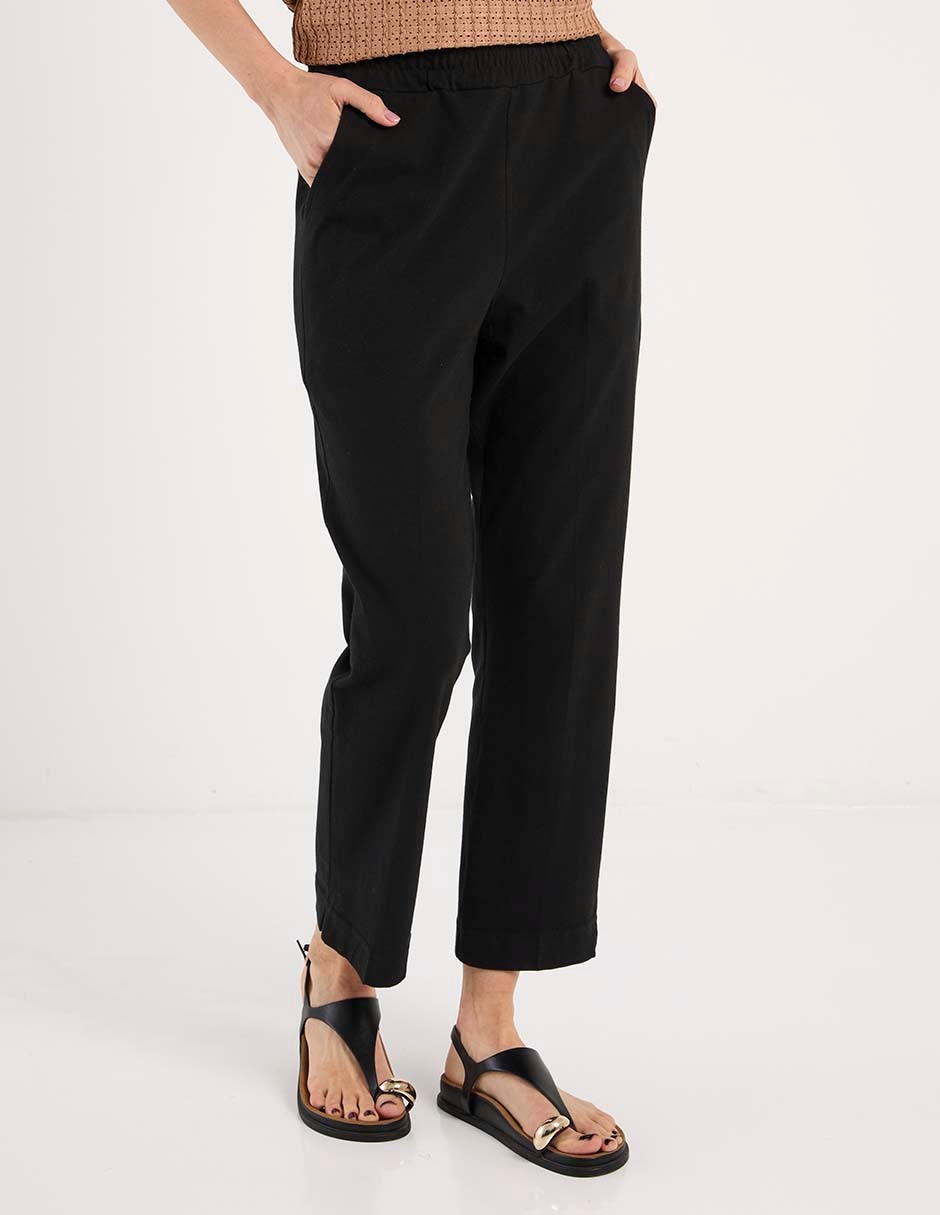 Pantalón capri regular para mujer Pantalón capri regular para mujer