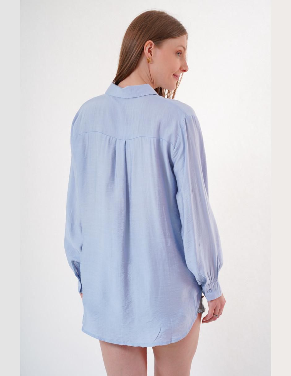 Blusa manga larga para mujer 4