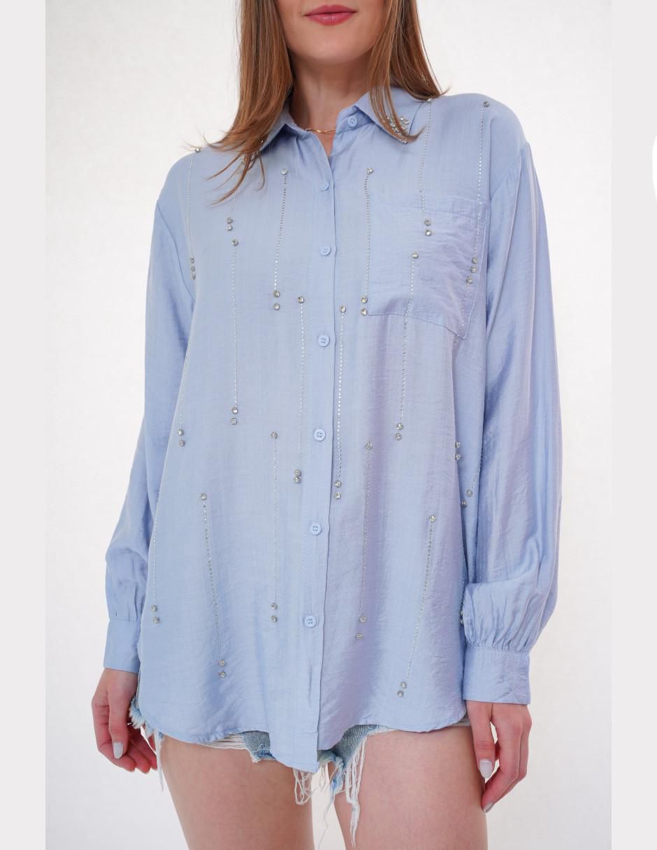Blusa manga larga para mujer 5