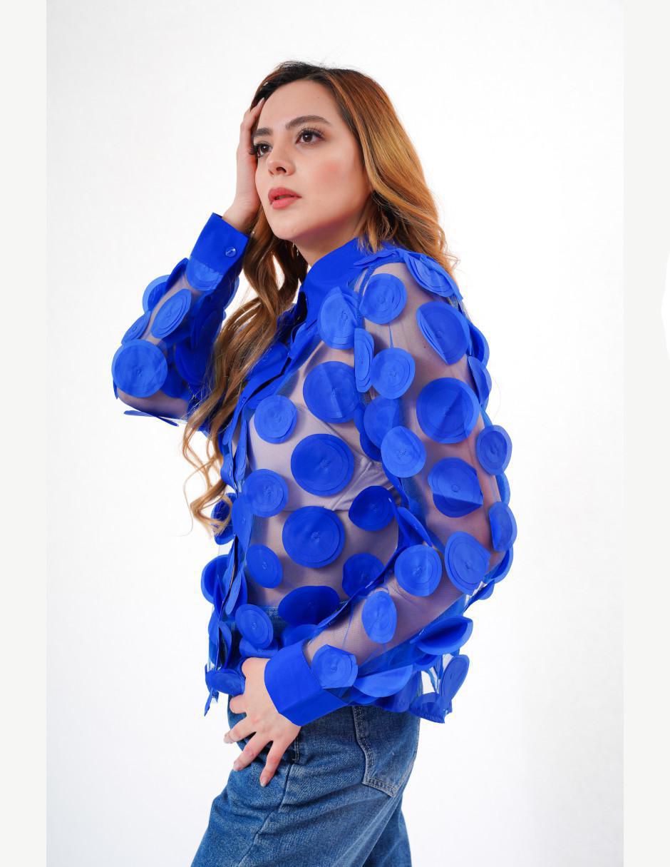 Blusa manga larga para mujer 3