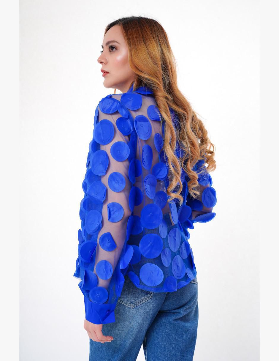 Blusa manga larga para mujer 4