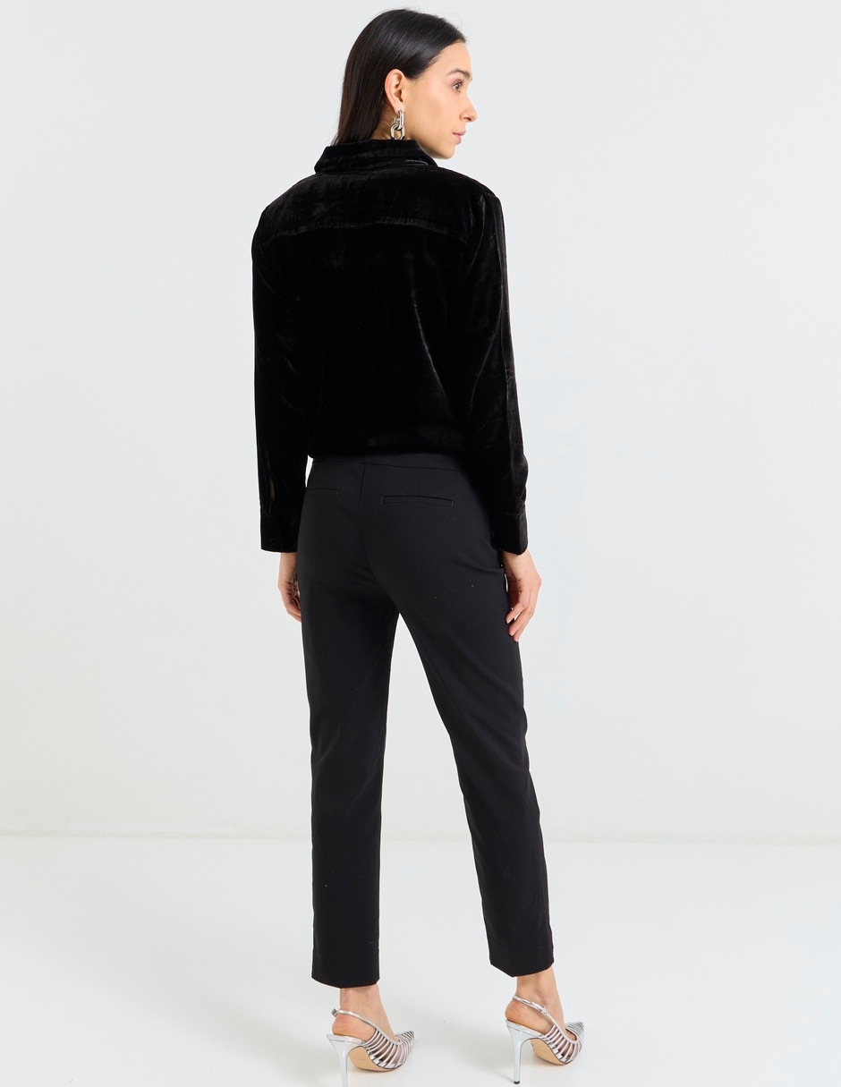 Pantalón de vestir slim para mujer 2