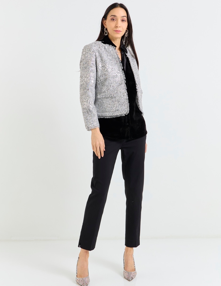Pantalón de vestir slim para mujer 3