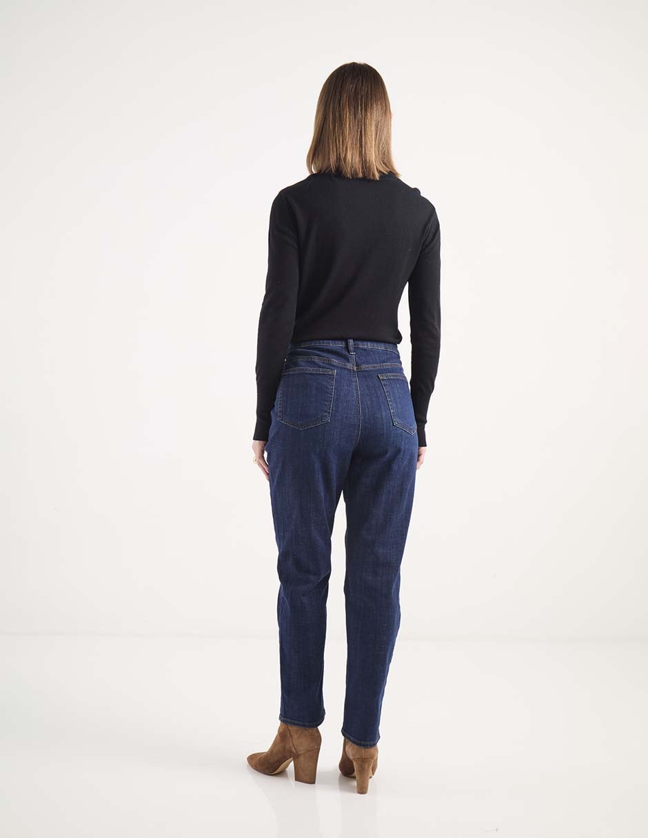 Jeans straight para mujer 2