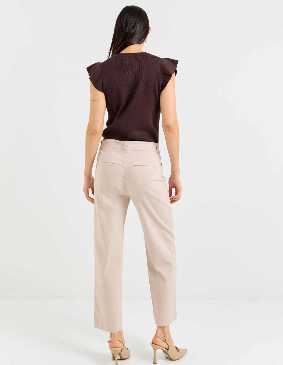 Pantalón capri Chico'S straight para mujer
