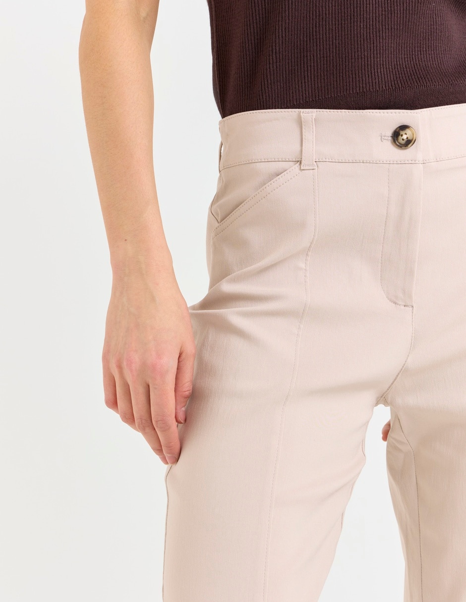 Pantalón capri Chico'S straight para mujer