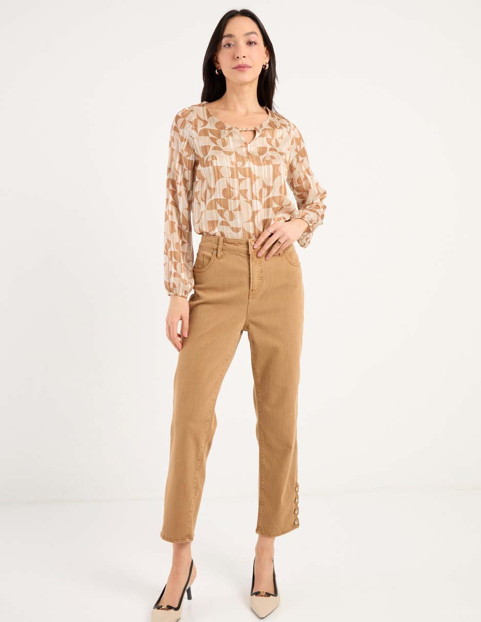 Jeans straight para mujer 3