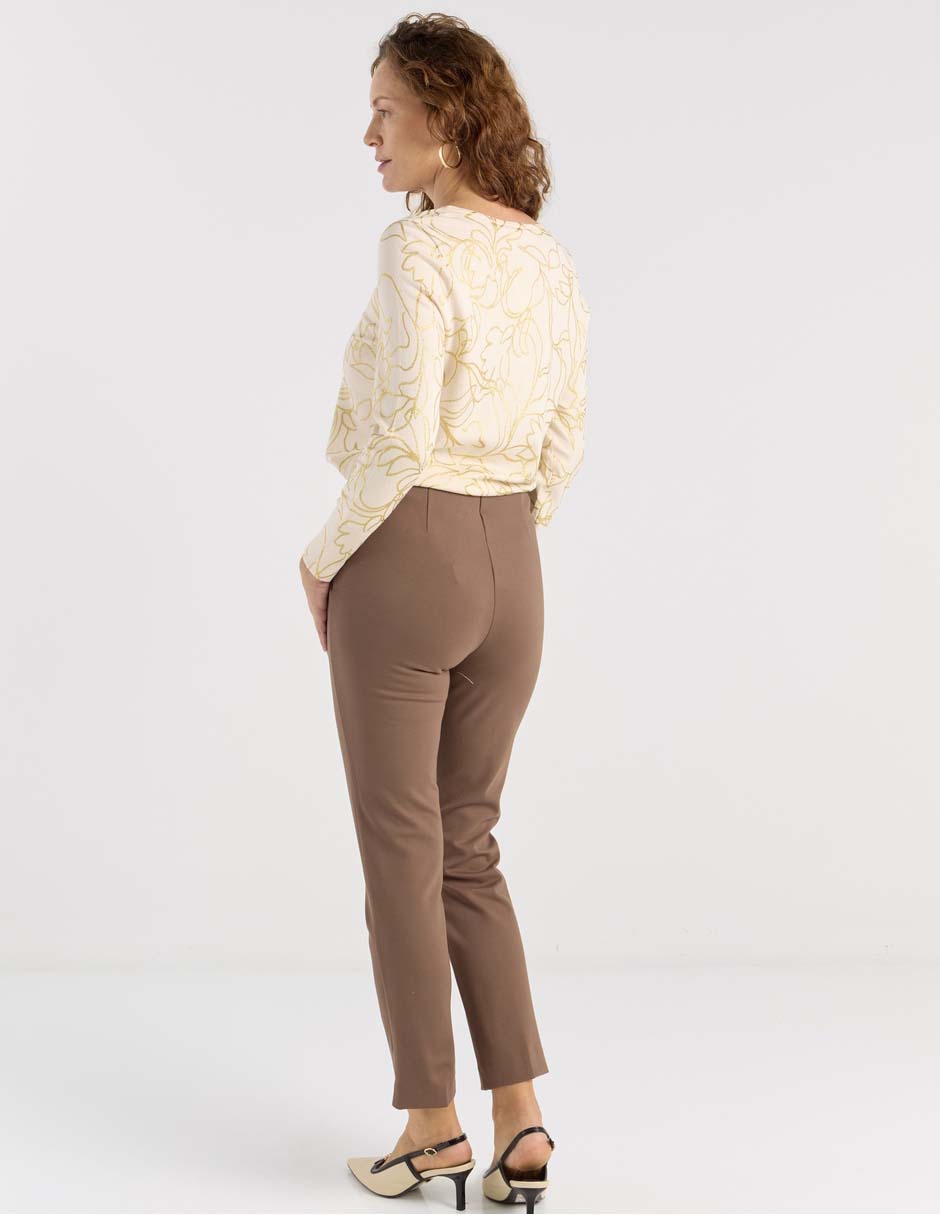 Pantalón de vestir slim para mujer 2