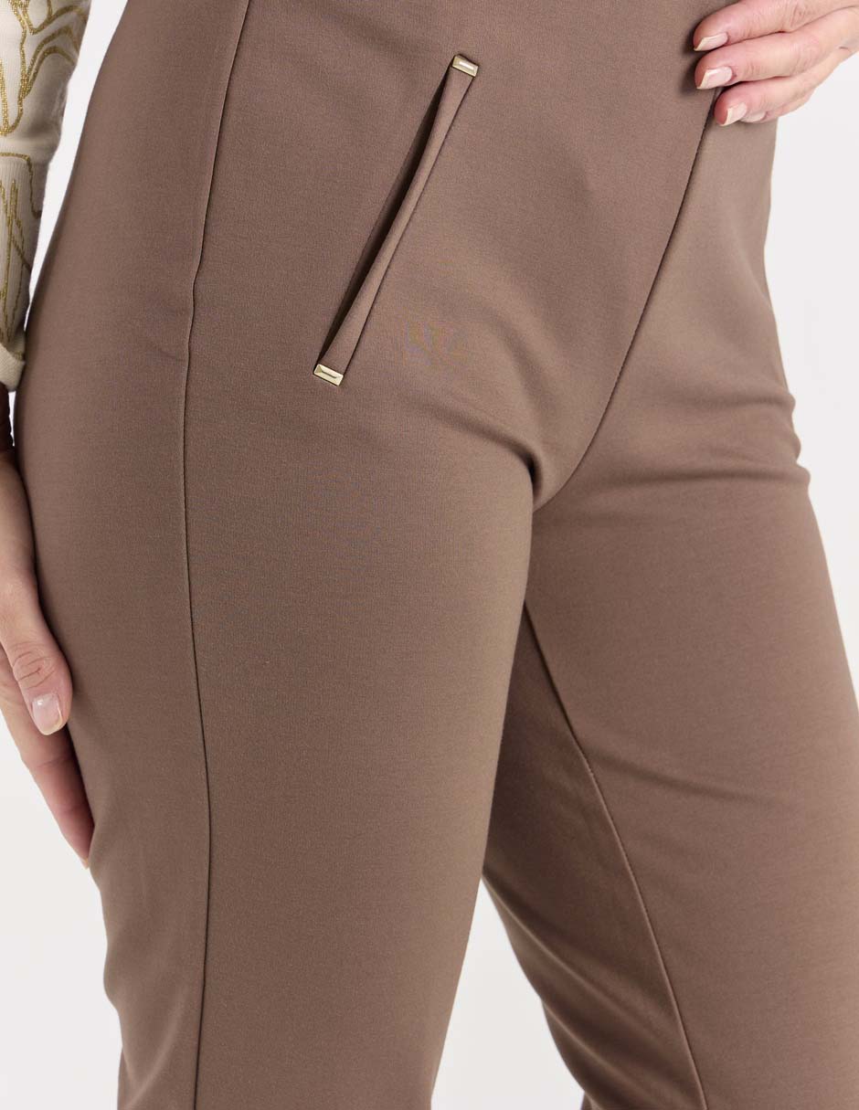 Pantalón de vestir slim para mujer 4