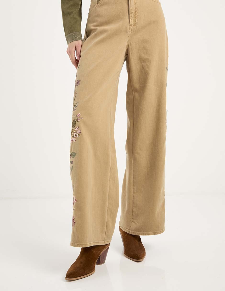 Jeans amplio para mujer