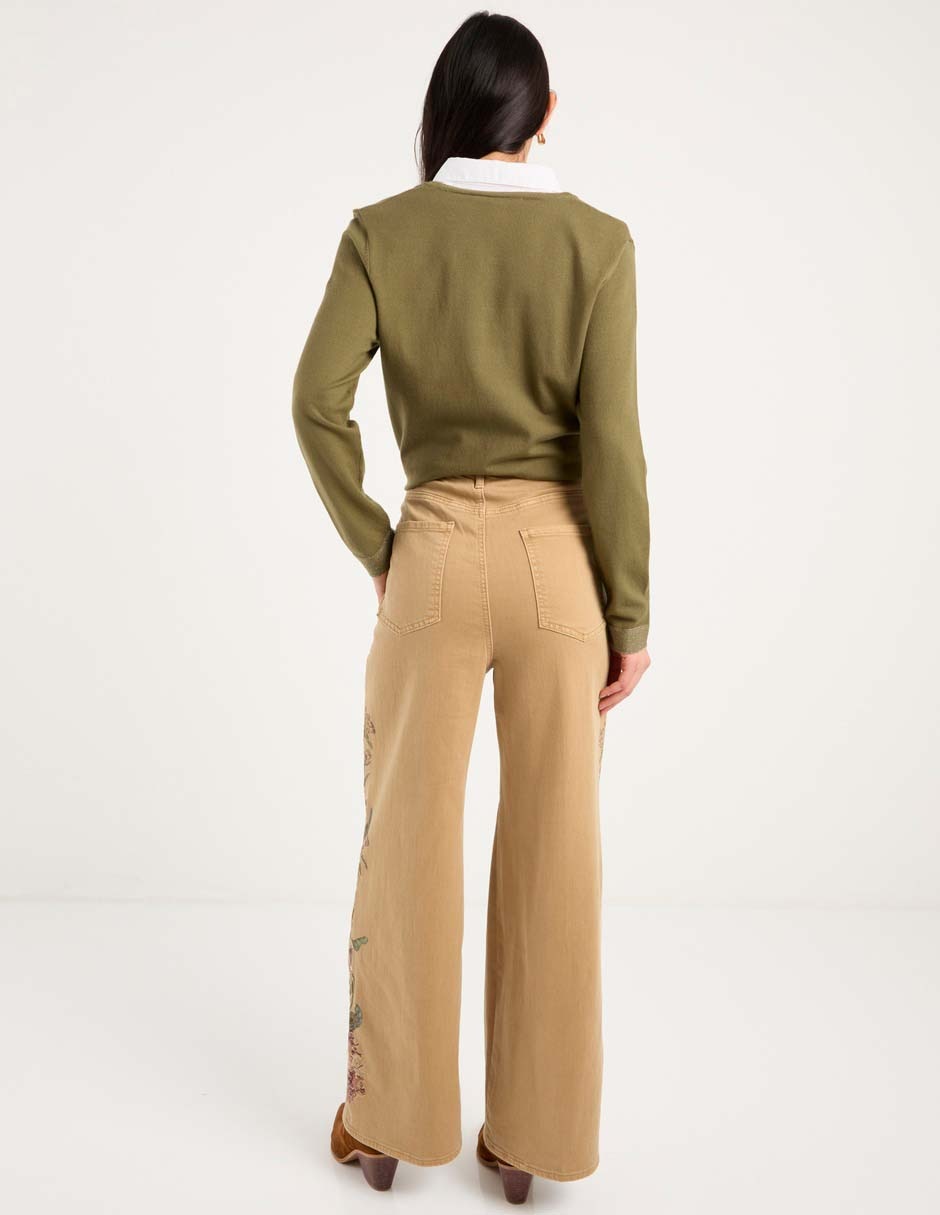 Jeans amplio para mujer 2
