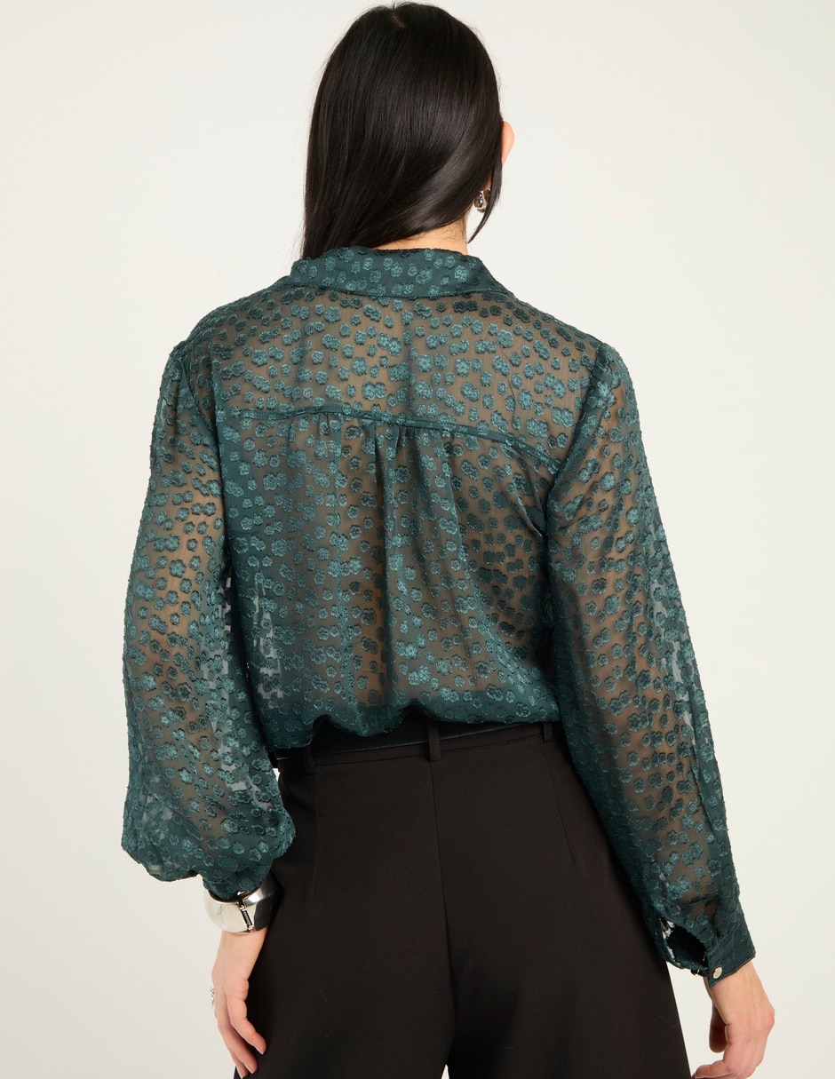 Blusa manga larga para mujer 2