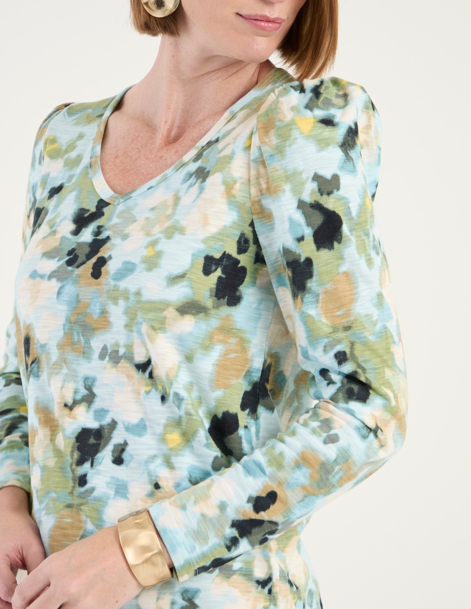 Blusa manga larga para mujer 4