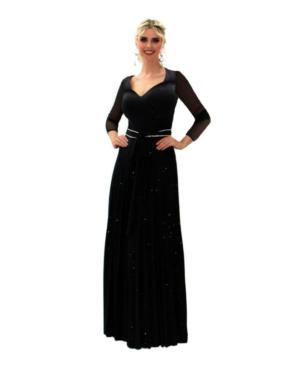 Vestido largo de fiesta La Difference escote corazón Liverpool