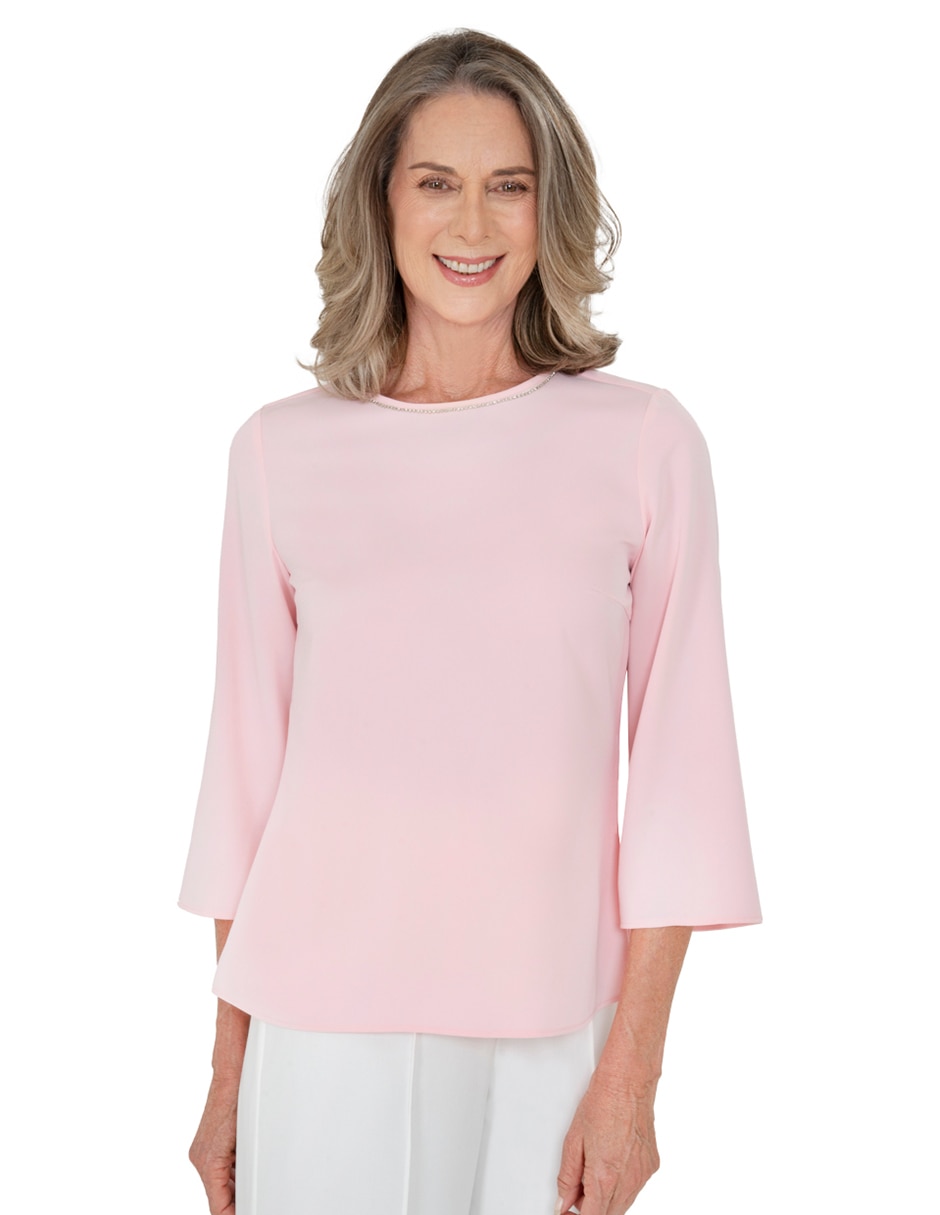 Blusa manga 3/4 para mujer 1