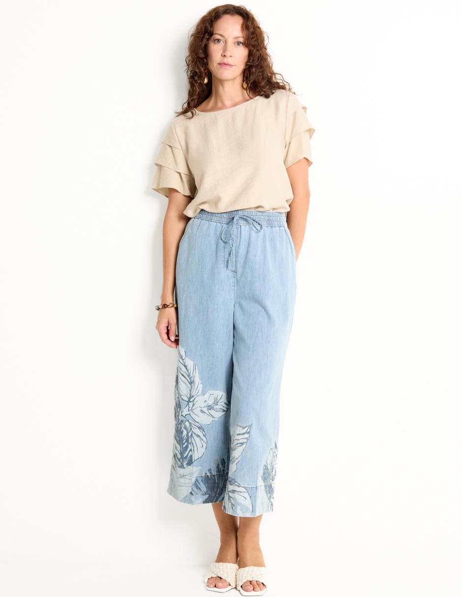 Blusa manga corta para mujer 3